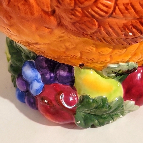 UNIQUE VTG RARE MADE EXCLUSIVELY FOR HARRY AND DAVID ROOSTER COOKIE JAR - Picture 9 of 10